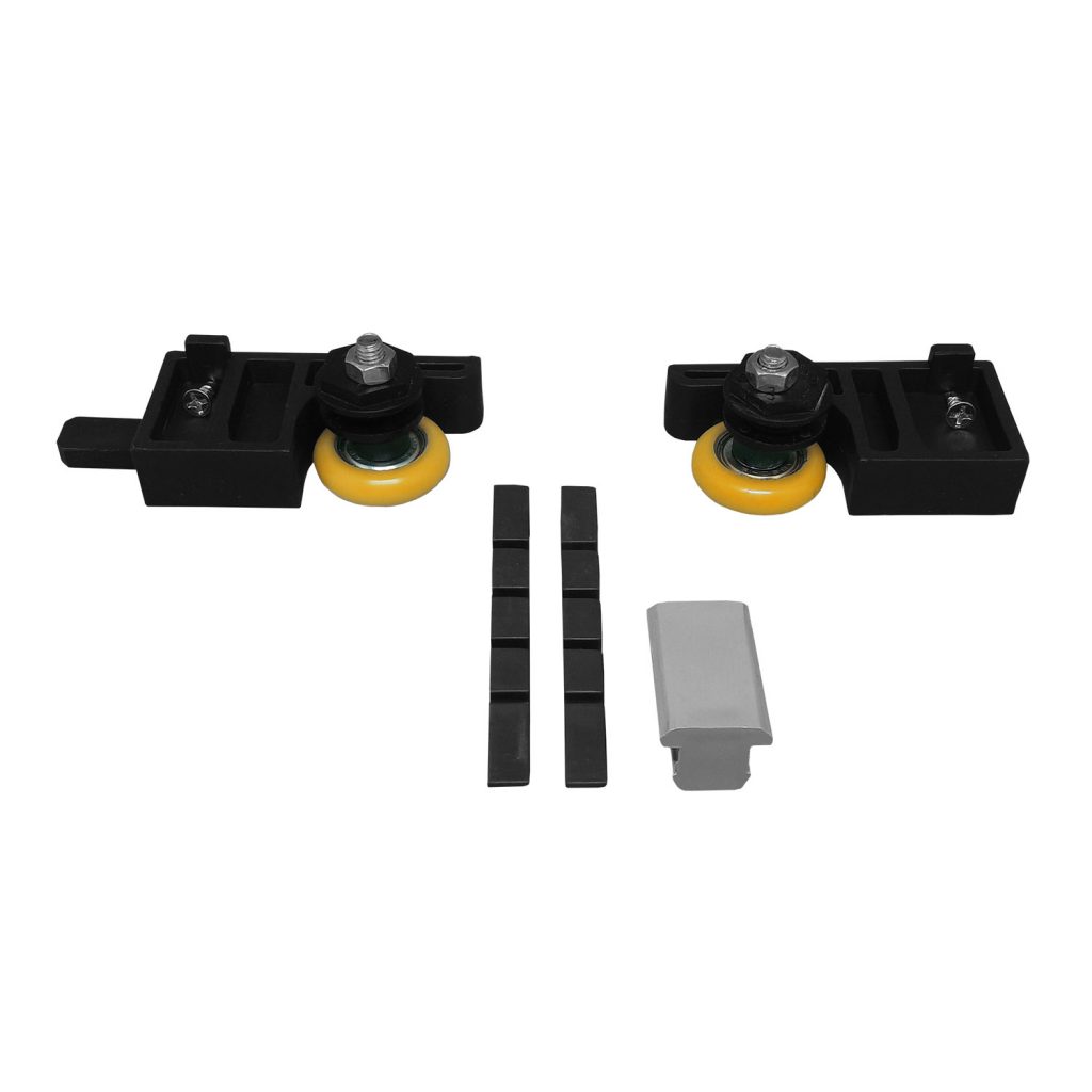 Kit Batente Porta/ Janela 2 Folhas Com roldana - Imagem 2