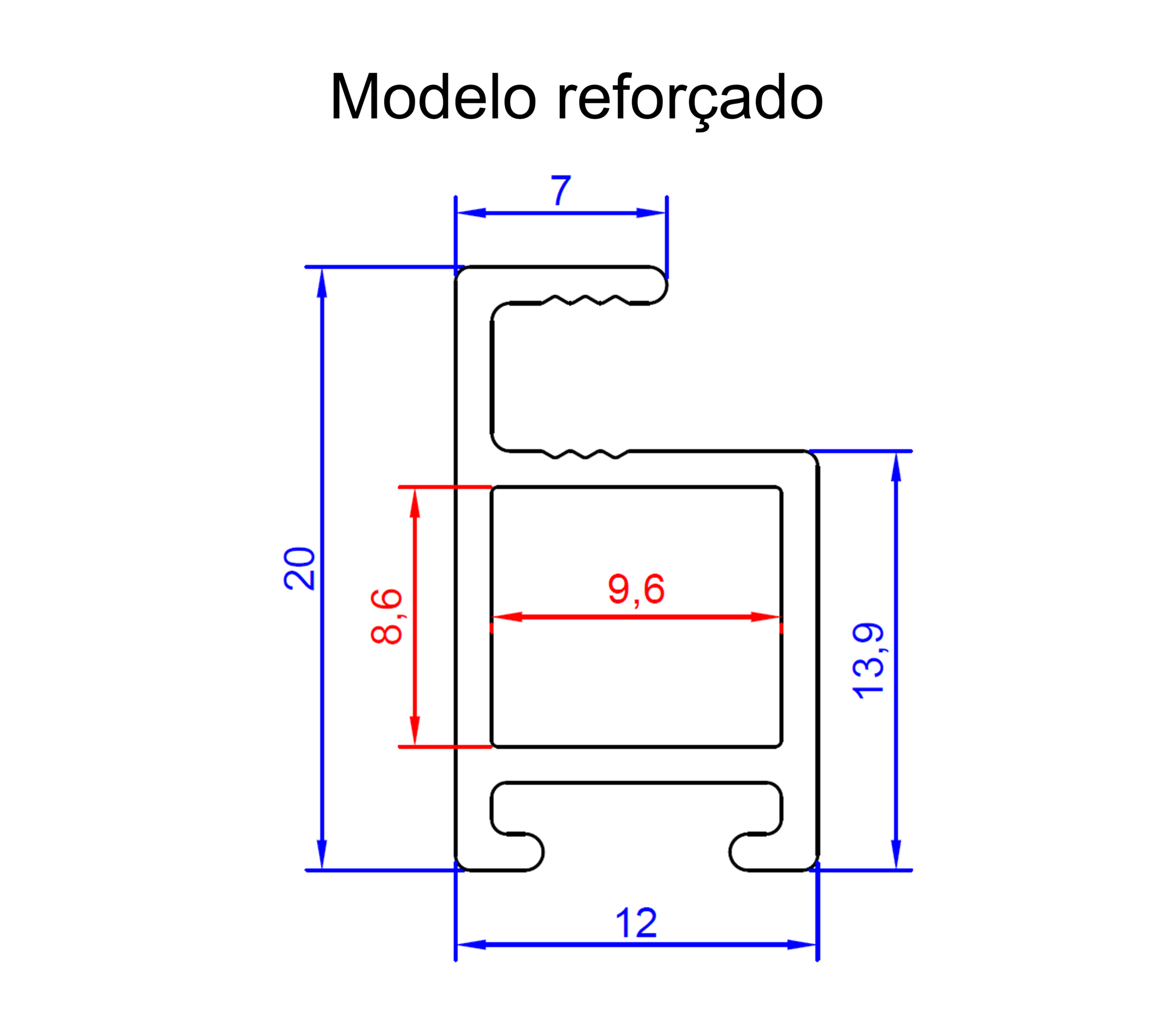 Cantoneira A058 para Tela Mosquiteiro - Imagem 5
